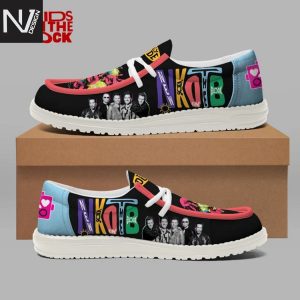 New Kids On The Block Signature Hey Dude Shoes