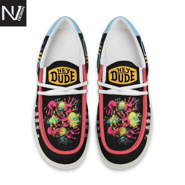 New Kids On The Block Signature Hey Dude Shoes