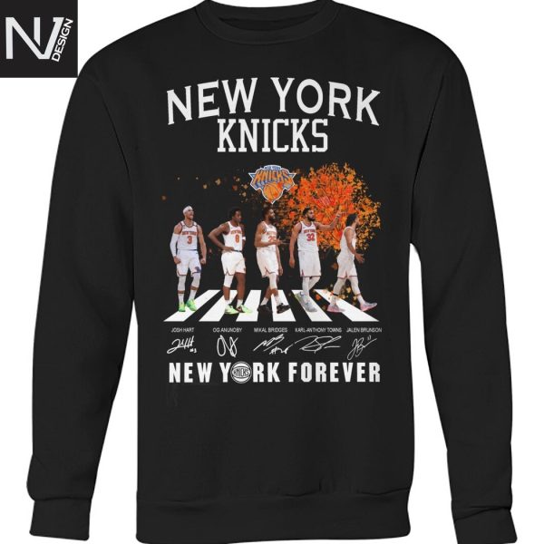 New York Knicks New York Forever Signature Unisex T-Shirt