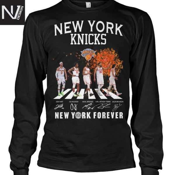 New York Knicks New York Forever Signature Unisex T-Shirt