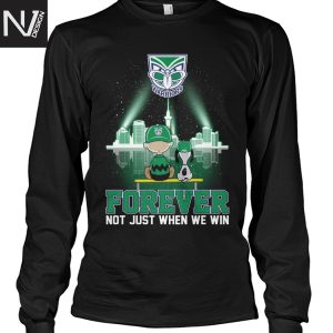 New Zealand Warriors Peanuts Forever Not Just When We Win Unisex T-Shirt