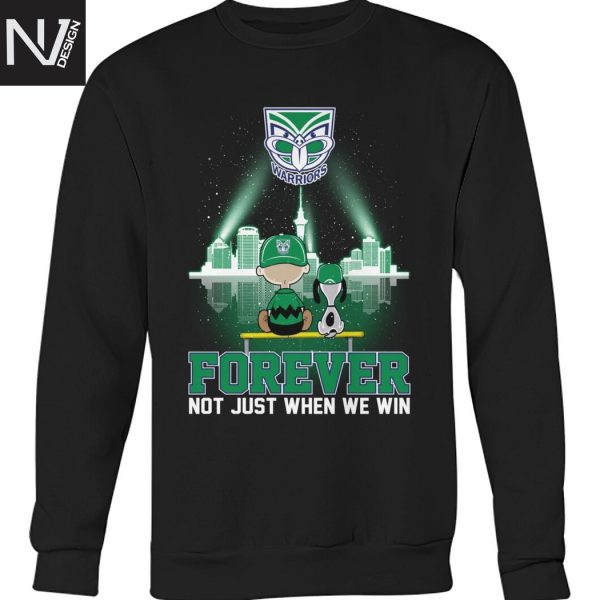 New Zealand Warriors Peanuts Forever Not Just When We Win Unisex T-Shirt