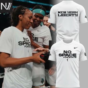 No Space For Hate New York Liberty 3D T-Shirt