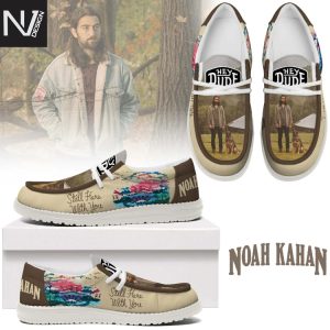 Noah Kahan Still Here With You Hey Dude Shoes