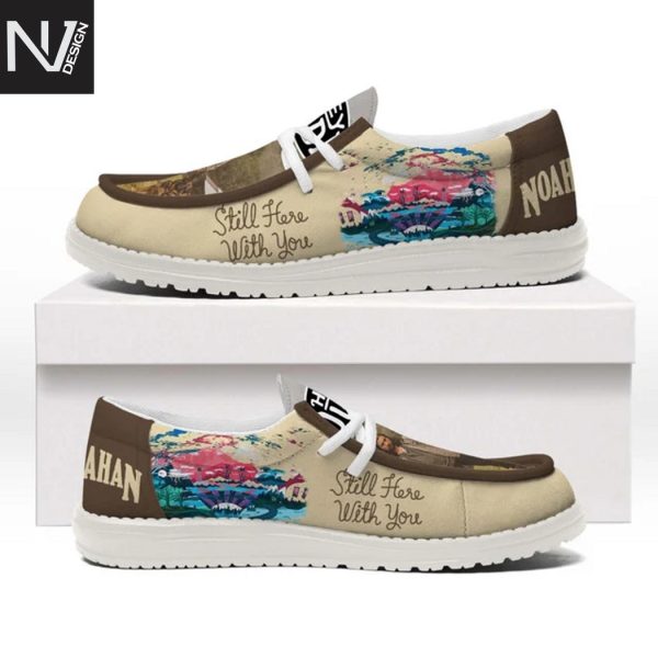 Noah Kahan Still Here With You Hey Dude Shoes