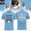 North Carolina Tar Heels 2025 NCAA Womens Lacrosse National Champions 3D T-Shirt – White