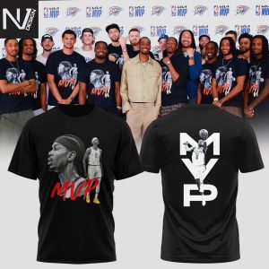 Oklahoma City Thunder MVP Mode Activated – SGA 2025 Shai Gilgeous-Alexander 3D T-Shirt