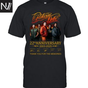 Parkway Drive 22nd Anniversary 2003-2025 Signature Thank You For The Memories Unisex T-Shirt