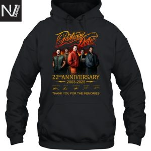 Parkway Drive 22nd Anniversary 2003-2025 Signature Thank You For The Memories Unisex T-Shirt