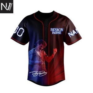 Personalized Benson Boone American Heart Tour Baseball Jersey