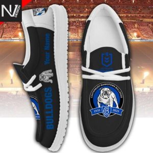 Personalized Canterbury-Bankstown Bulldogs 90th Anniversary 1935-2025 Hey Dude Shoes