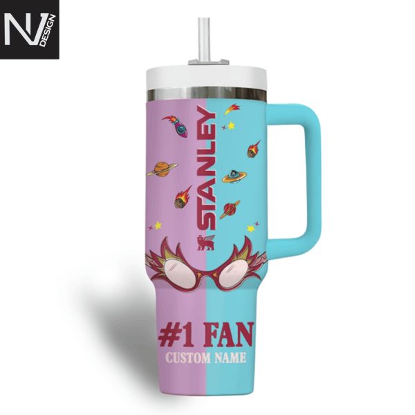 Personalized Elton John Rocket Man Tumbler With Handle And Straw