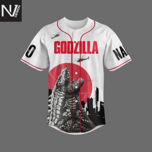 Personalized Godzilla King Of The Monsters Baseball Jersey