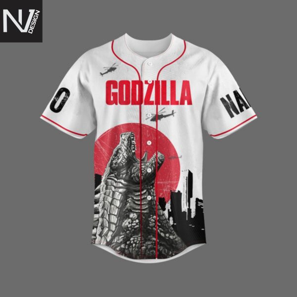 Personalized Godzilla King Of The Monsters Baseball Jersey