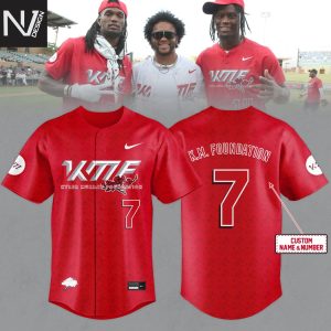 Personalized Kyler Murray Foundation Baseball Jersey