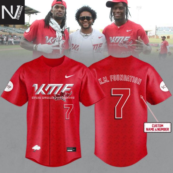 Personalized Kyler Murray Foundation Baseball Jersey
