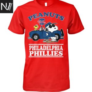 Philadelphia Phillies Peanuts Snoopy Unisex T-Shirt