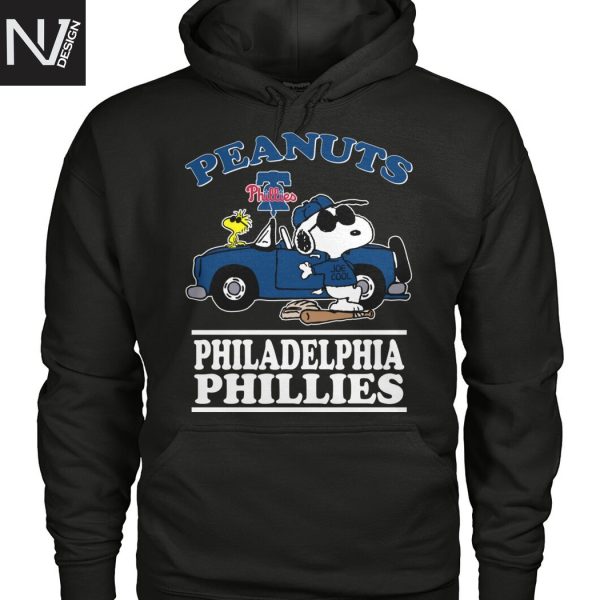 Philadelphia Phillies Peanuts Snoopy Unisex T-Shirt