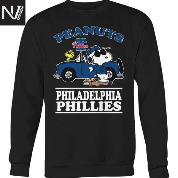 Philadelphia Phillies Peanuts Snoopy Unisex T-Shirt
