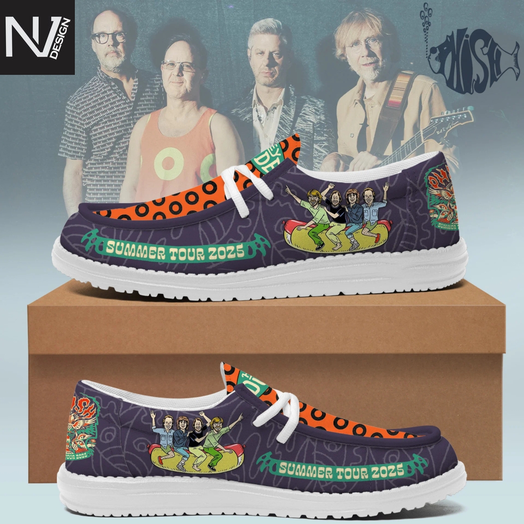 Phish Summer Tour 2025 Hey Dude Shoes Phish Summer Tour 2025 Hey Dude Shoes