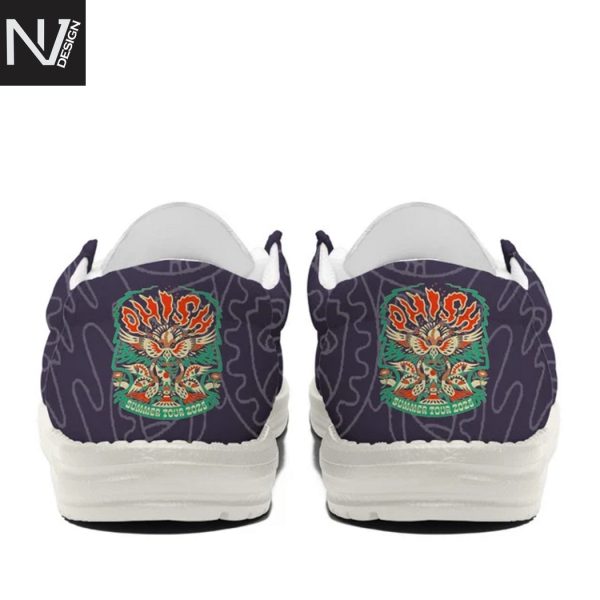 Phish Summer Tour 2025 Hey Dude Shoes