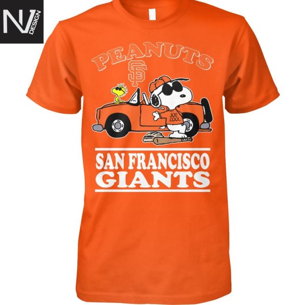 San Francisco Giants Peanuts Unisex T-Shirt