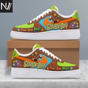 Scooby-Doo Ruh Roh Drip Air Force 1 Shoes