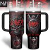 Personalized Elton John Rocket Man Tumbler With Handle And Straw