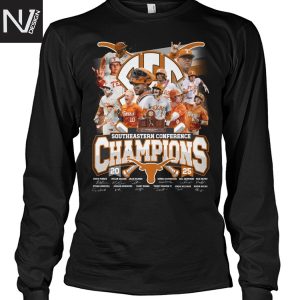 Texas Longhorns Southeastern Conference Champions 2025 Signature Unisex T-Shirt