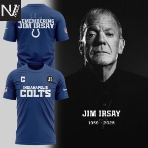 The Boss Jim Irsay Indianapolis Colts 1959-2025 3D T-Shirt