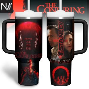 The Conjuring Last Rites Tumbler With Handle And Straw