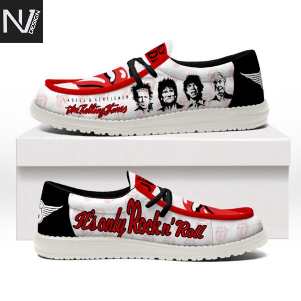 The Rolling Stones Its Only Rock N Roll Hey Dude Shoes