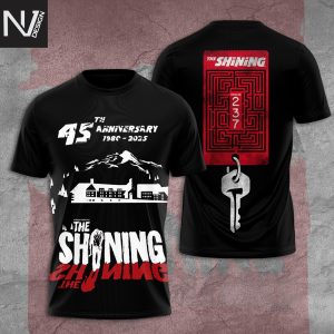 The Shining 45th Anniversary 1980-2025 3D T-Shirt