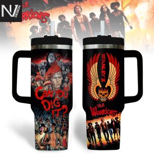 The Warriors Can You Dig It Tumbler With Handle And Straw
