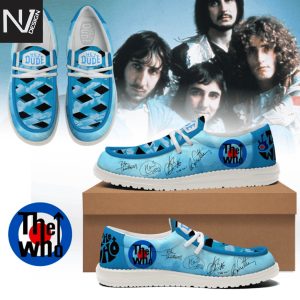 The Who Signature Hey Dude Shoes