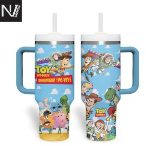Toy Story 30th Anniversary 1995-2025 Tumbler With Handle And Straw