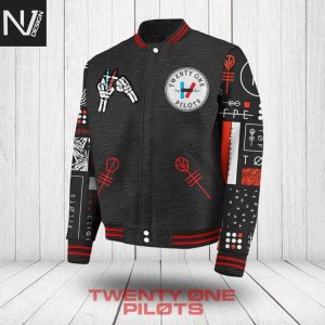 Twenty One Pilots My Names Blurryface And I Care What You Think Baseball Jacket