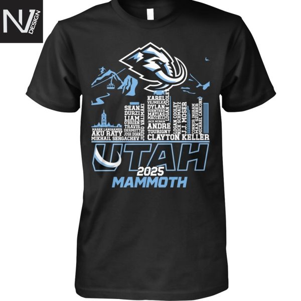 Utah Mammoth 2025 Unisex T-Shirt