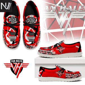 Van Halen I Get Up And Nothing Gets Me Down Hey Dude Shoes