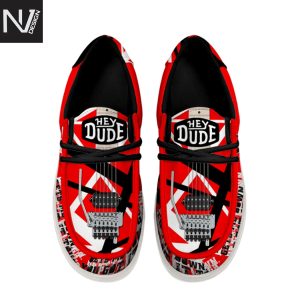 Van Halen I Get Up And Nothing Gets Me Down Hey Dude Shoes