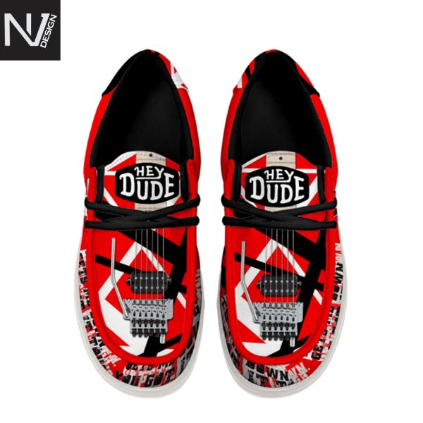 Van Halen I Get Up And Nothing Gets Me Down Hey Dude Shoes