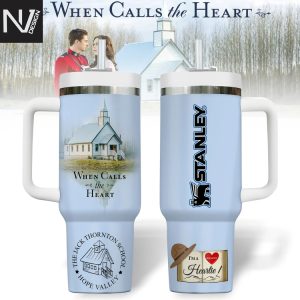When Calls The Heart Tumbler With Handle And Straw