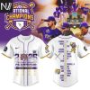 LSU Tigers 2025 NCAA Division National Champions 8 Is Sweet Baseball Jersey