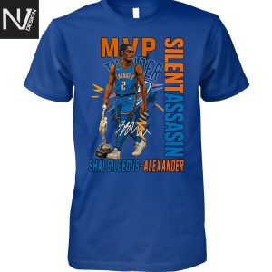 2025 MVP Shai Gilgeous-Alexander Oklahoma City Thunder Unisex T-Shirt