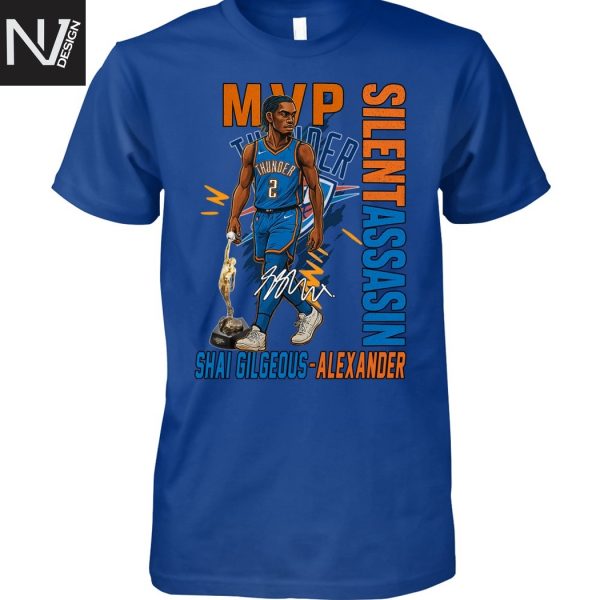 2025 MVP Shai Gilgeous-Alexander Oklahoma City Thunder Unisex T-Shirt