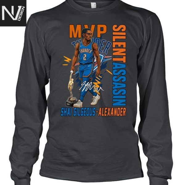 2025 MVP Shai Gilgeous-Alexander Oklahoma City Thunder Unisex T-Shirt