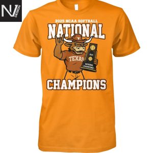 2025 NCAA Softball National Champions Texas Longhorns Unisex T-Shirt