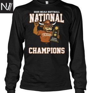 2025 NCAA Softball National Champions Texas Longhorns Unisex T-Shirt