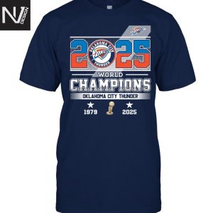 2025 World Champions Oklahoma City Thunder Unisex T-Shirt