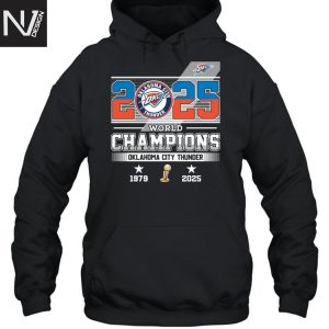 2025 World Champions Oklahoma City Thunder Unisex T-Shirt